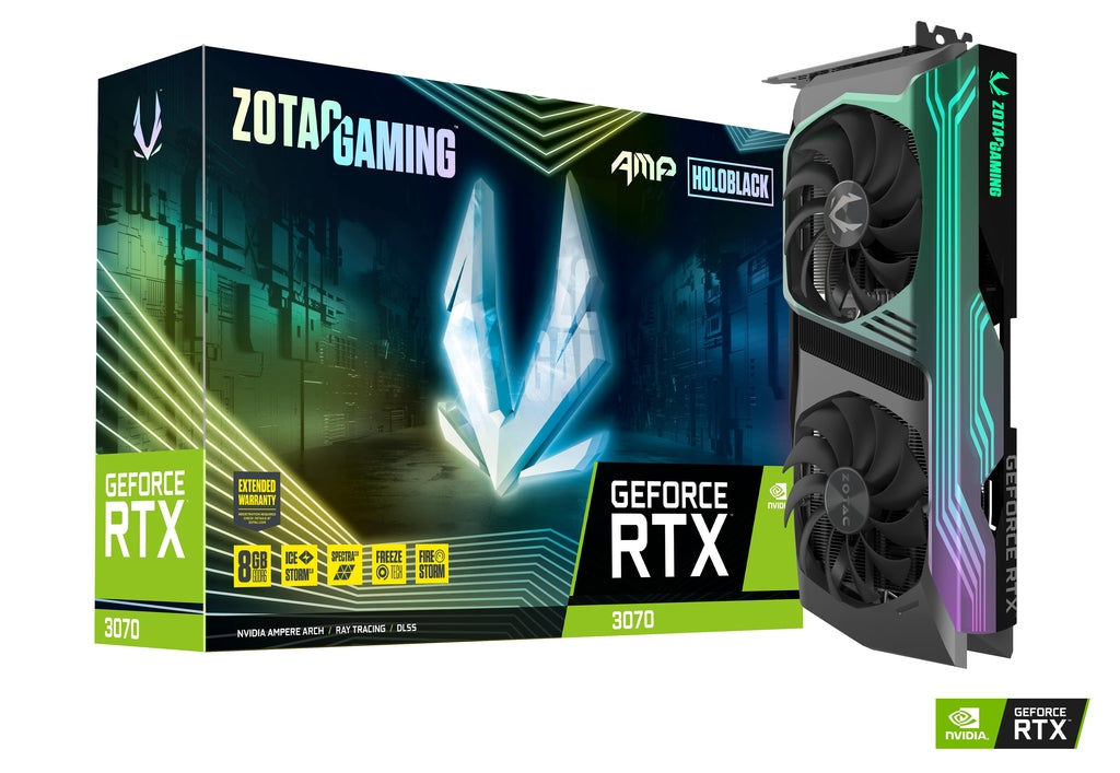 Zotac Graphic Card RTX 3070 8GB AMP HOLO Used Zotac Graphic Card RTX 3070 8GB AMP HOLO Used